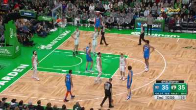 [Highlight] Jayson Tatum claps a little too loudly for the refs' liking and is called for his 4th technical foul this season