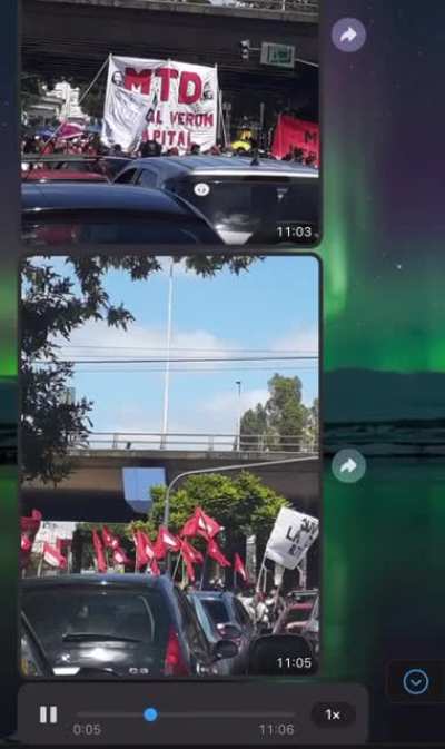 Opinion basada de mi vieja sobre las manifestaciones.