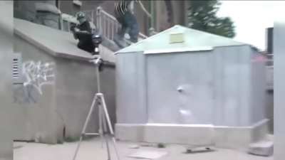 Lemme just skate up here it’ll be fine