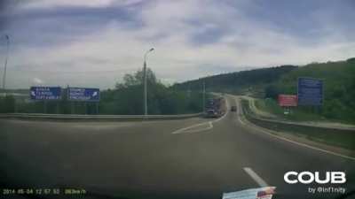 Volvo and their amazing brakes.