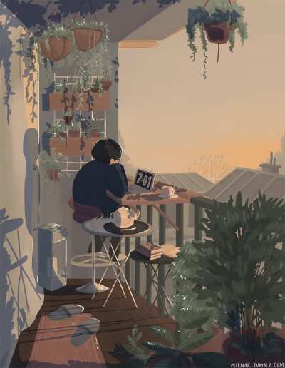 Pondering by mienar