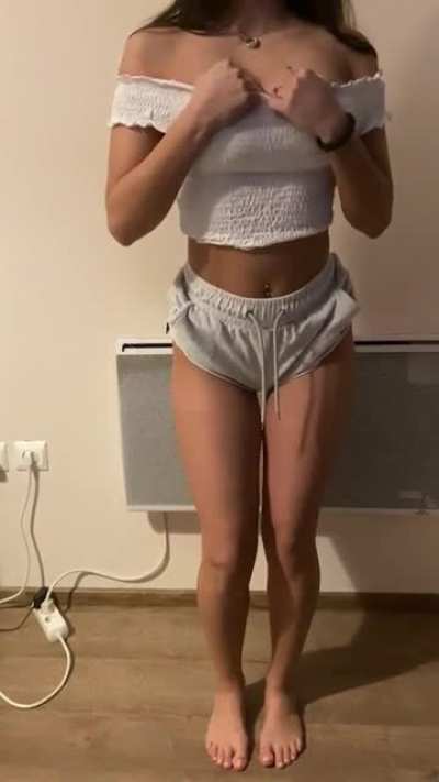 My perky tits are waiting [F]or you! 😈