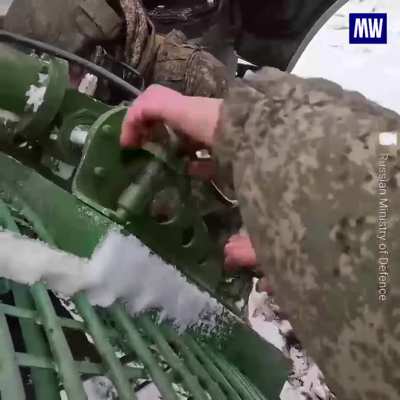 RU POV: Signal troops on combat mission