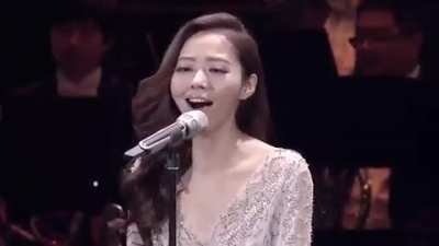 That opera was specifically written so that no human voice could physically sing it as written