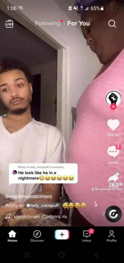 Someone please save this man.