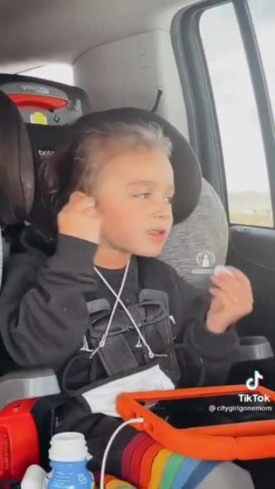 Lmao this kid is going places
