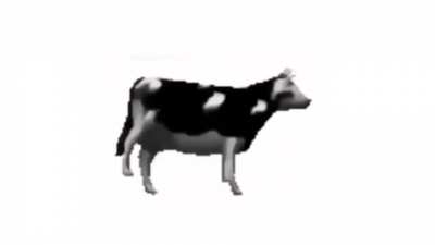 Garage cow