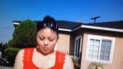 Woman caught stealing.. hehe