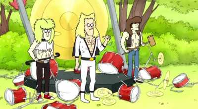 We back, another regular show episode for the boys