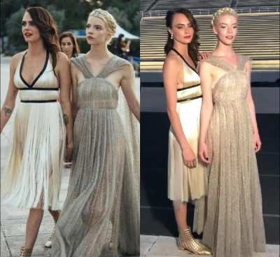 Really hope Cara Delevingne & Anya Taylor-Joy devoured each other's pussies later that evening.