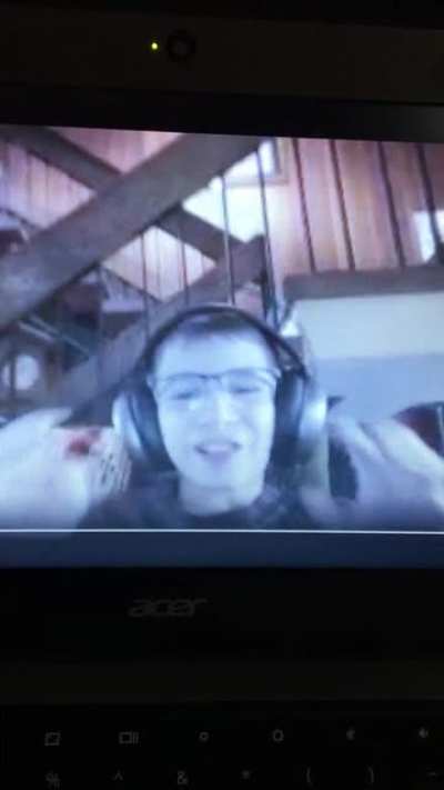 When you laugh too hard...