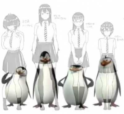 The penguins exist in every aspect of life