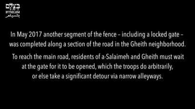 Israel has segregated roads for Jews only. This one is filmed by an Israeli human rights group. is the DAILY life of Palestinians under occupation. That's why Israel is called an apartheid State by so many.