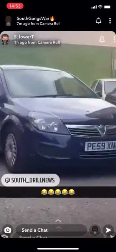 #LTH Slimz crashes his car🤣🤣