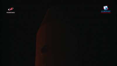 Pad camera views of Soyuz launching the Prichal node to the International Space Station earlier this week