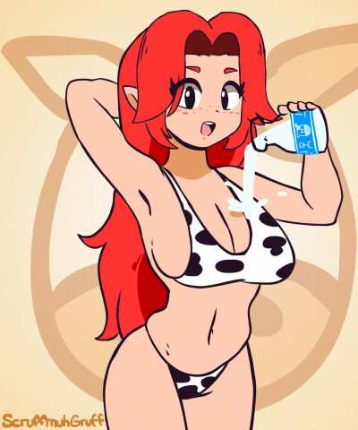 I want a boob job from her.