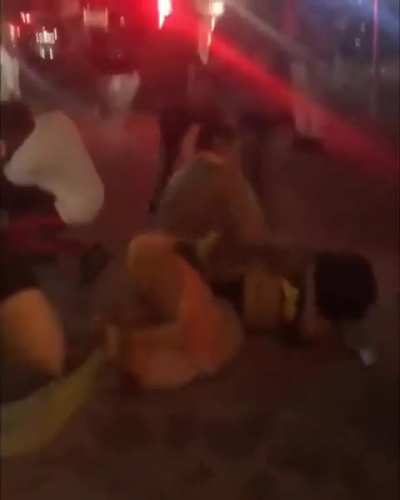 Brawl on the street