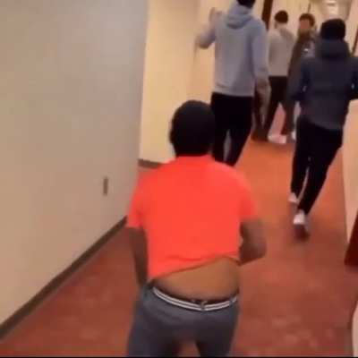 Guy tries to win a fight he already lost