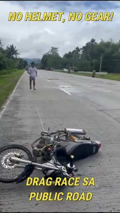 Bro woke up and chose to paint the road