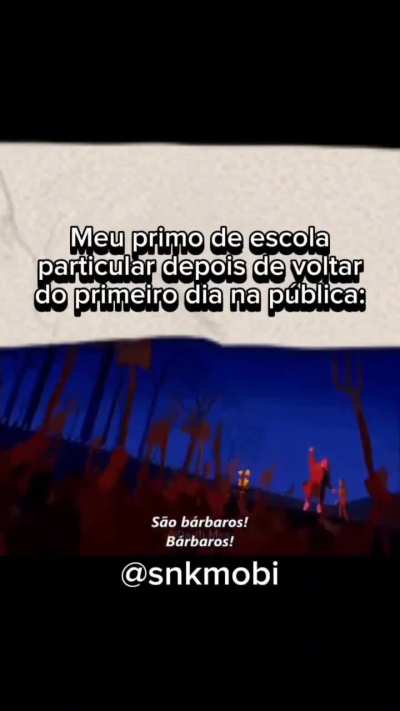 Já aconteceu kkkkk
