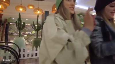 More footage of Iranian women refusing to wear the hijab in Opal mall, Tehran