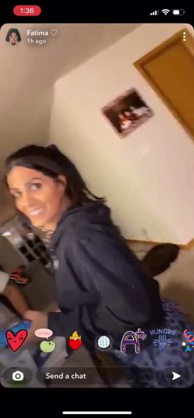 Her mom from snap