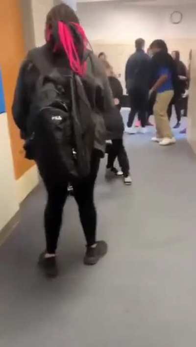 She was heated