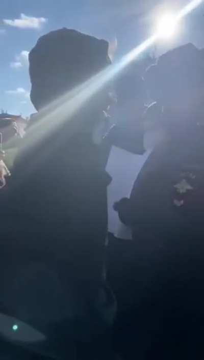 Protests grow in Russia where they are being arrested for holding blank paper signs