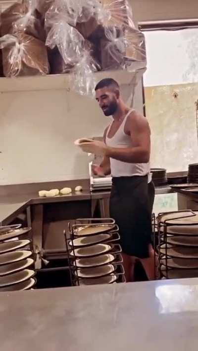 Wow. He's got a bakery