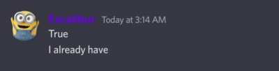 world's most honest discord user
