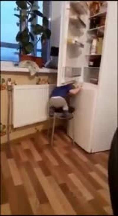 To steal from the fridge
