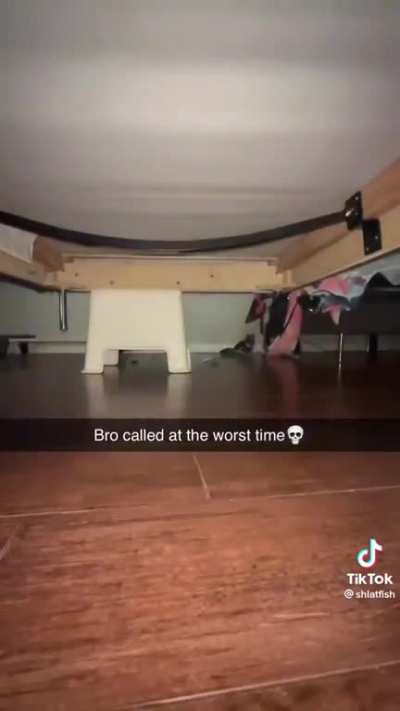 John Porky always calls at the worst times