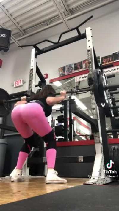 Certified gym girl