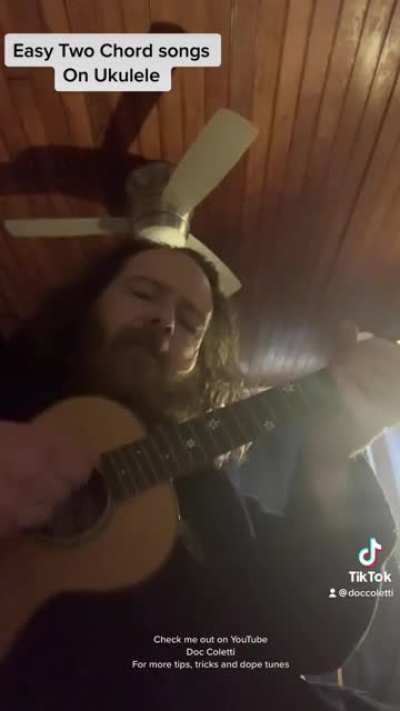 Here’s 4 easy songs you can play using only two chords…