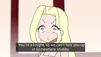 The Female Knight Who Got Caught by the Orc (by Chiktatoon)
