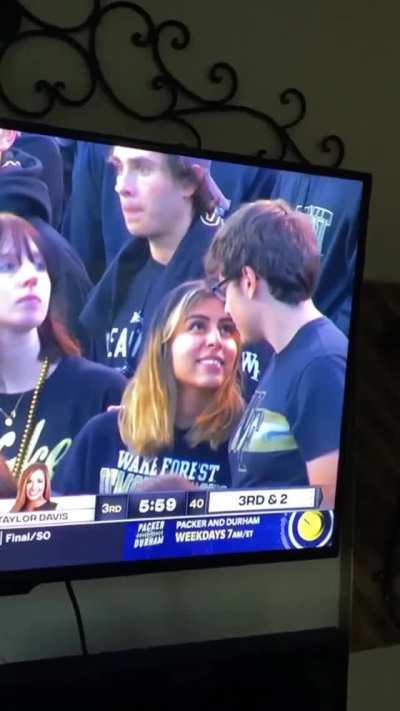 When it's no nut November and he's holding his line.