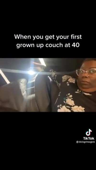 First grown up couch