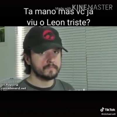 A tristesa dele (desculpa as marca d'água do tik tok e kine master, o meme não e meu, nem fui eu que gravei)