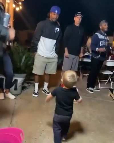 Kid passed the vibe check
