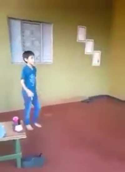 Kid on kid ownage