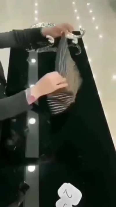 How to fold a shirt