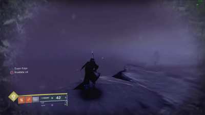 Very sane man flies over the deep stone crypt sparrow section, without a sparrow!