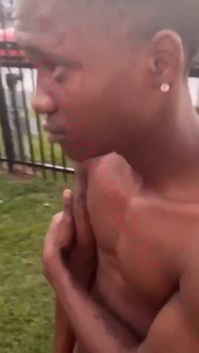 Dude Gets Strip Naked And Humiliated For Allegedly Stealing Money Out Of Someone Dorm Room At Albany State University