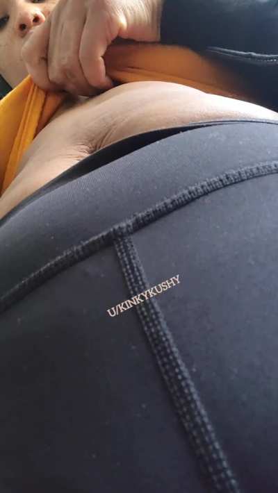 Want to stick something between my little tits?