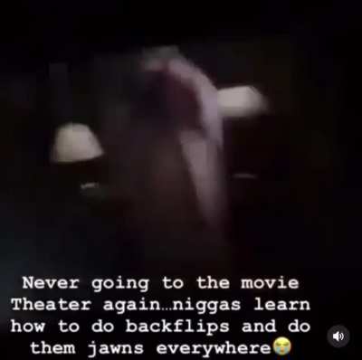 Mf did a backflip while watching spiderman💀