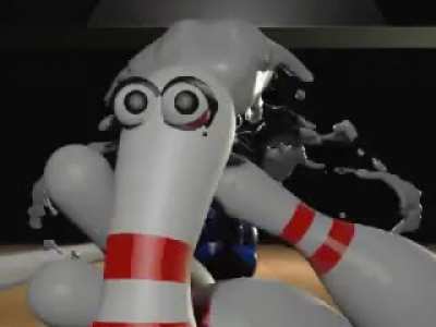 Bowling so hard umm
