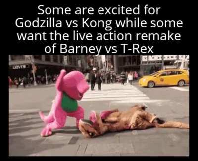 Unfair advantage barney has usable hands