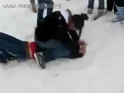 This girl is as dominant as they come, sat right on her with full control while screaming at other people, the other girls with problems with her won’t make eye contact after this!