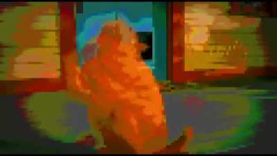 i am garfield balls