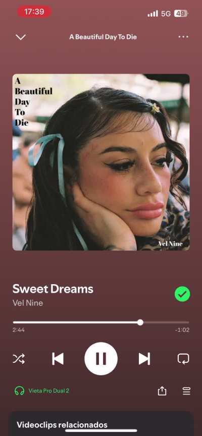 Im trying to find the sample of “sweet dreams” by Vel Nine.